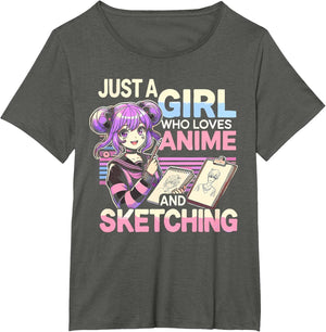 Just A Girl Who Loves Anime and Sketching, Otaku Anime