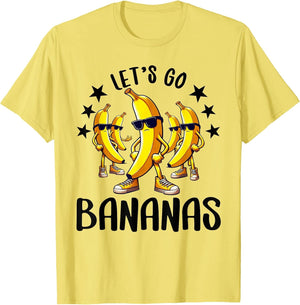 Funny Bananas Shirt Cute Banana Gifts Funny Lets go Bananas