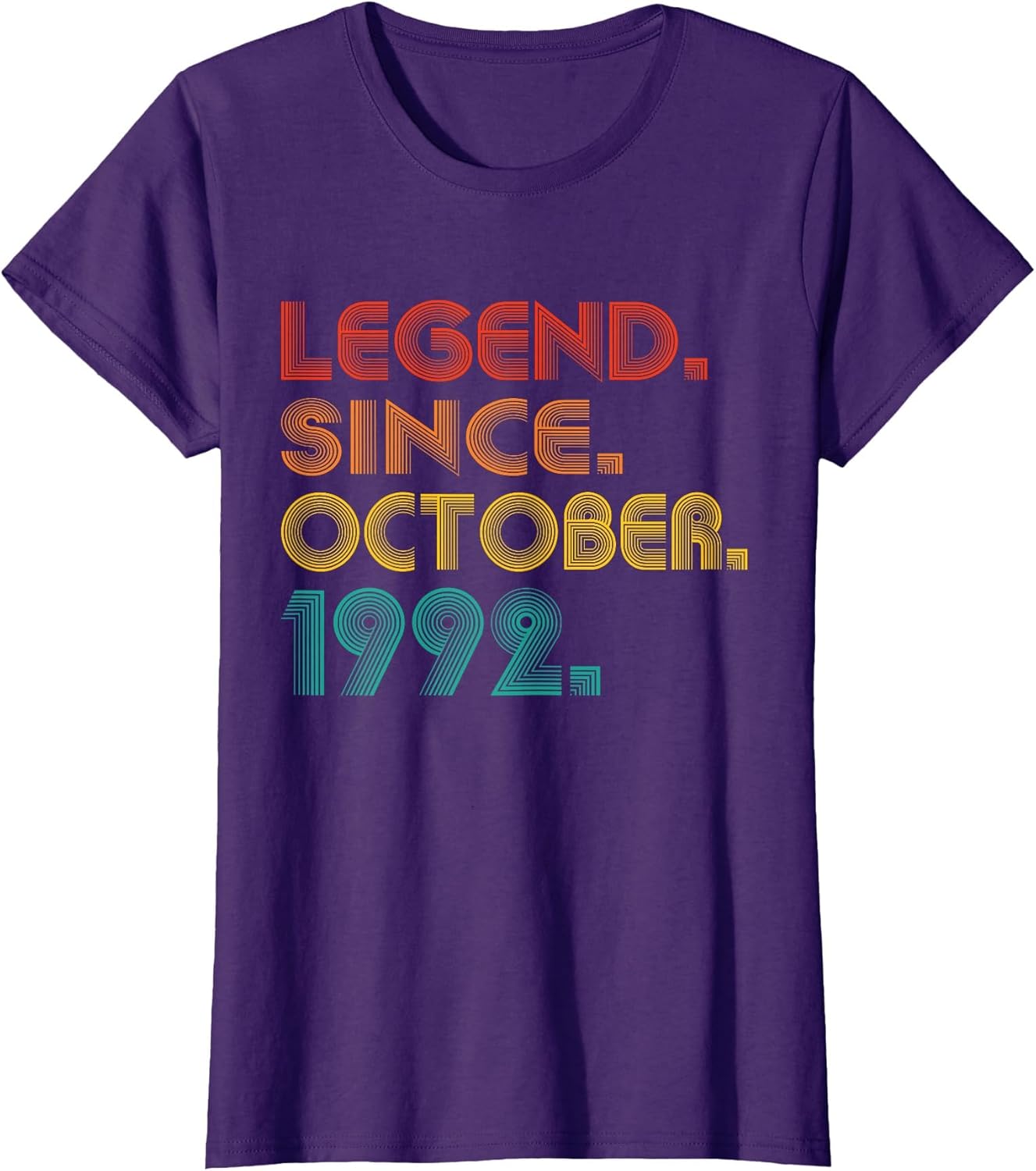 Legend Since October 1992 Birthday Vintage 1992 Men Women