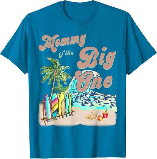 Beach Theme 1st Birthday Party The Big One Mommy Matching