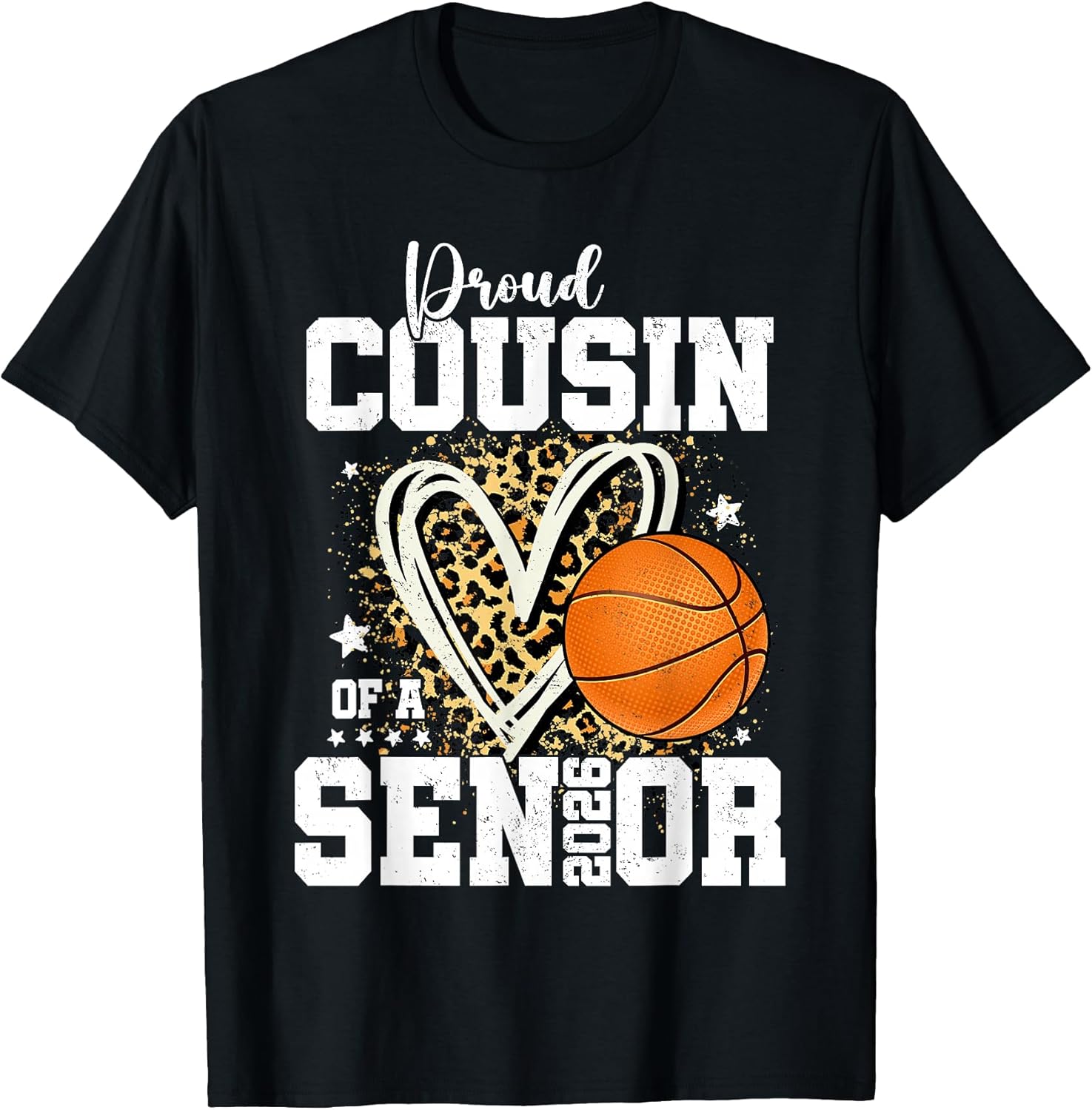 Proud Cousin of A 2026 Senior Basketball Graduation Leopard