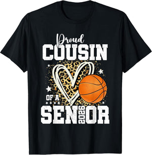 Proud Cousin of A 2026 Senior Basketball Graduation Leopard