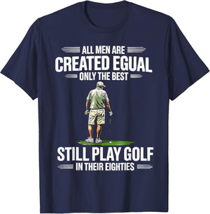 Best Men Play Golf Eighties Golfer Golfing Funny
