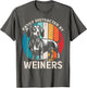 Easily Distracted by Weiners Funny Dog Lover Retro