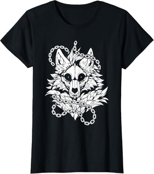 Skull Wolf Skeleton Dog