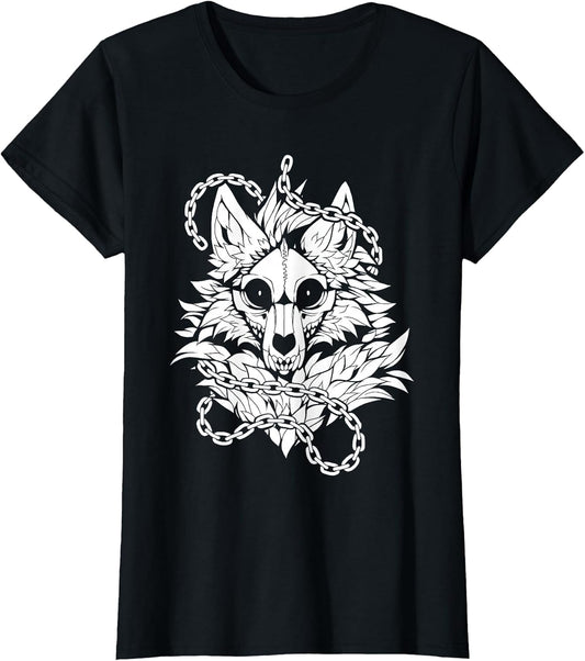 Skull Wolf Skeleton Dog