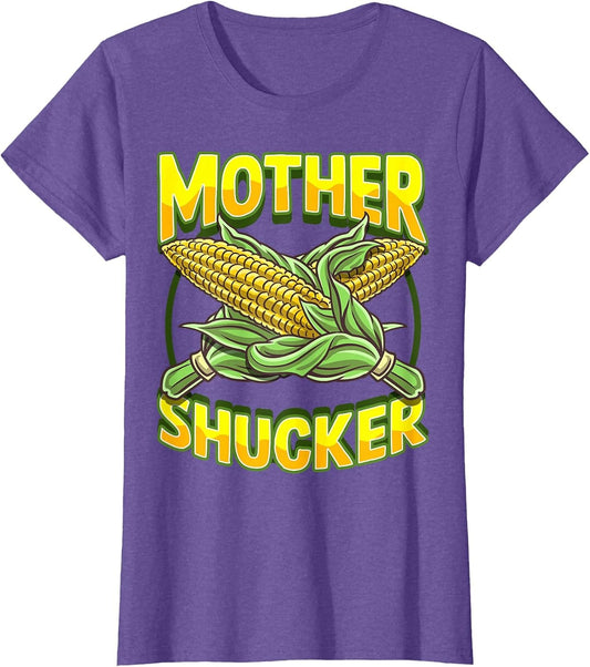 Mother Shucker Corn Lover Cob Mom Pun Maize Farmer Men Women