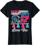 Burnouts or Bows Titi Loves You Gender Reveal Party