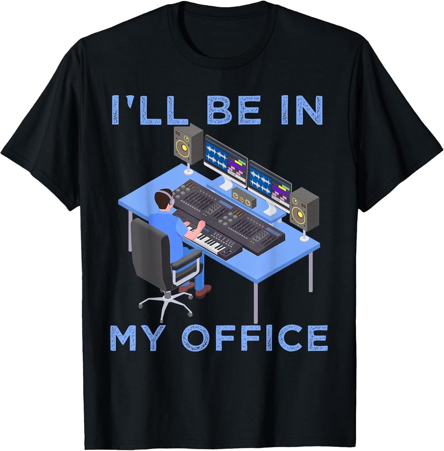 Music Editing Mixing Funny Studio Recording Sound Engineer