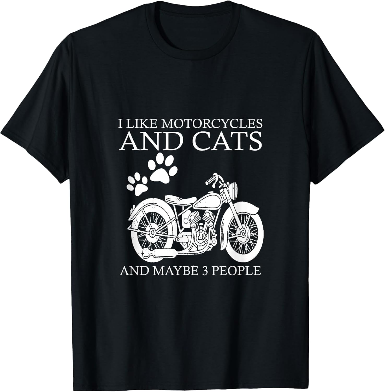 I Like Motorcycles and Cats and Maybe 3 People