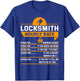 Funny Locksmith Hourly Rate Apparel for Locksmiths