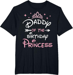 Daddy of The Birthday Princess Toddler Kid Girl Family Dad