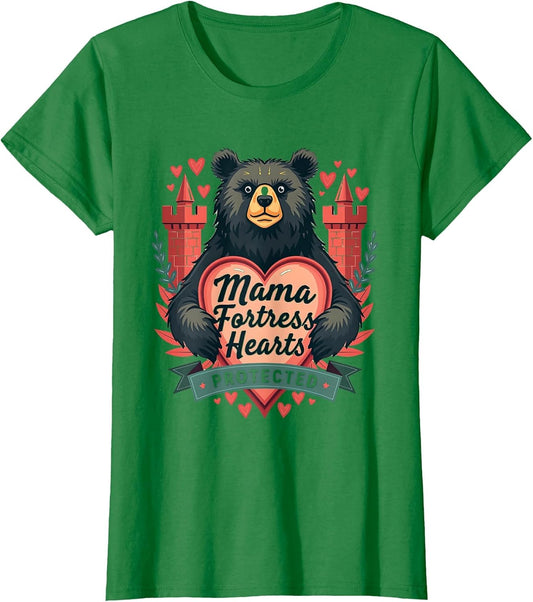 Mama Fortress Hearts Protected Mom Design