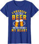 Longneck Ice Cold Beer Never Broke My Heart Vintage