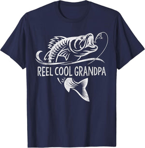 Reel Cool Grandpa Fishing Gifts Grandpa Father's Day