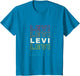 I Love Levi Personalized Retro Sunset First Name