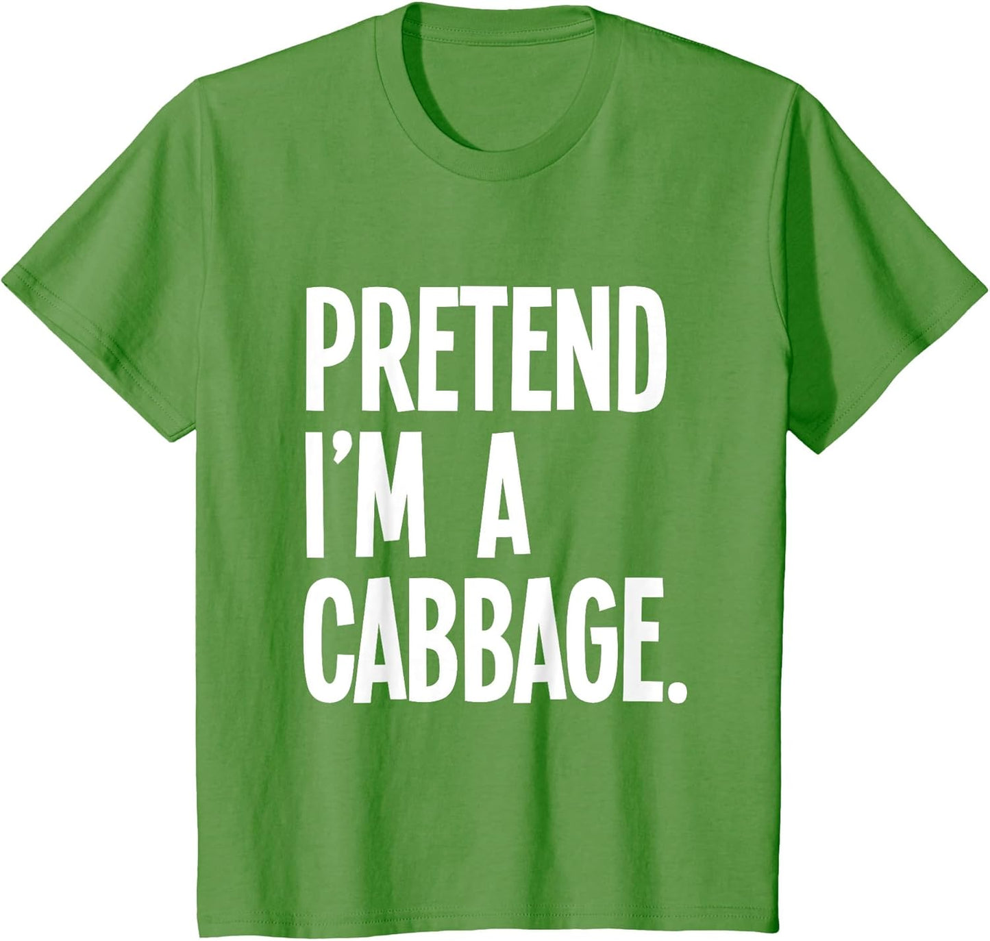 Pretend I'm A Cabbage Funny Halloween Party Costume