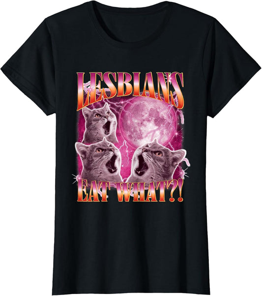 Funny Gay Pride Lesbians Eat What WLW Queer LGBTQ