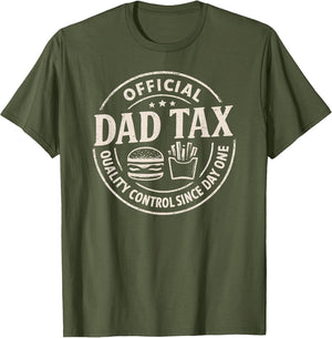 Dad Tax Logo, Funny Daddy Papa Fathers Day