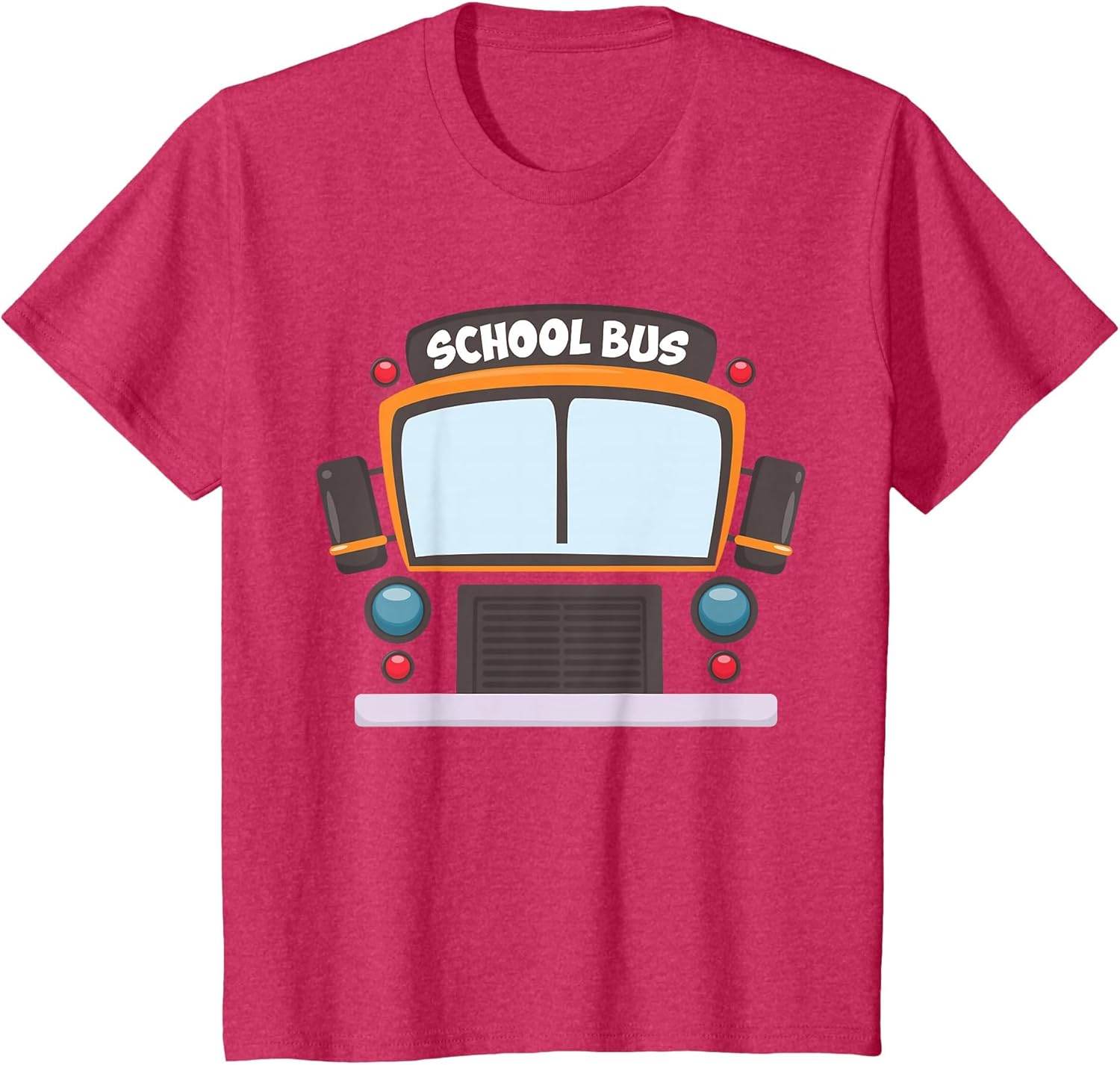 School Bus Costume Shirt Boys Girls Halloween Bus Driver Men