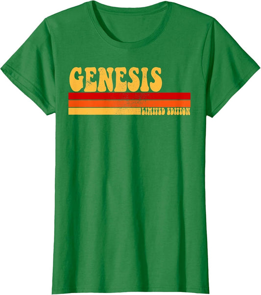 Genesis Name Personalized Idea Men Retro Vintage Genesis