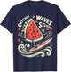 Catchin' Waves and Seeds! - Watermelon Surfing Design