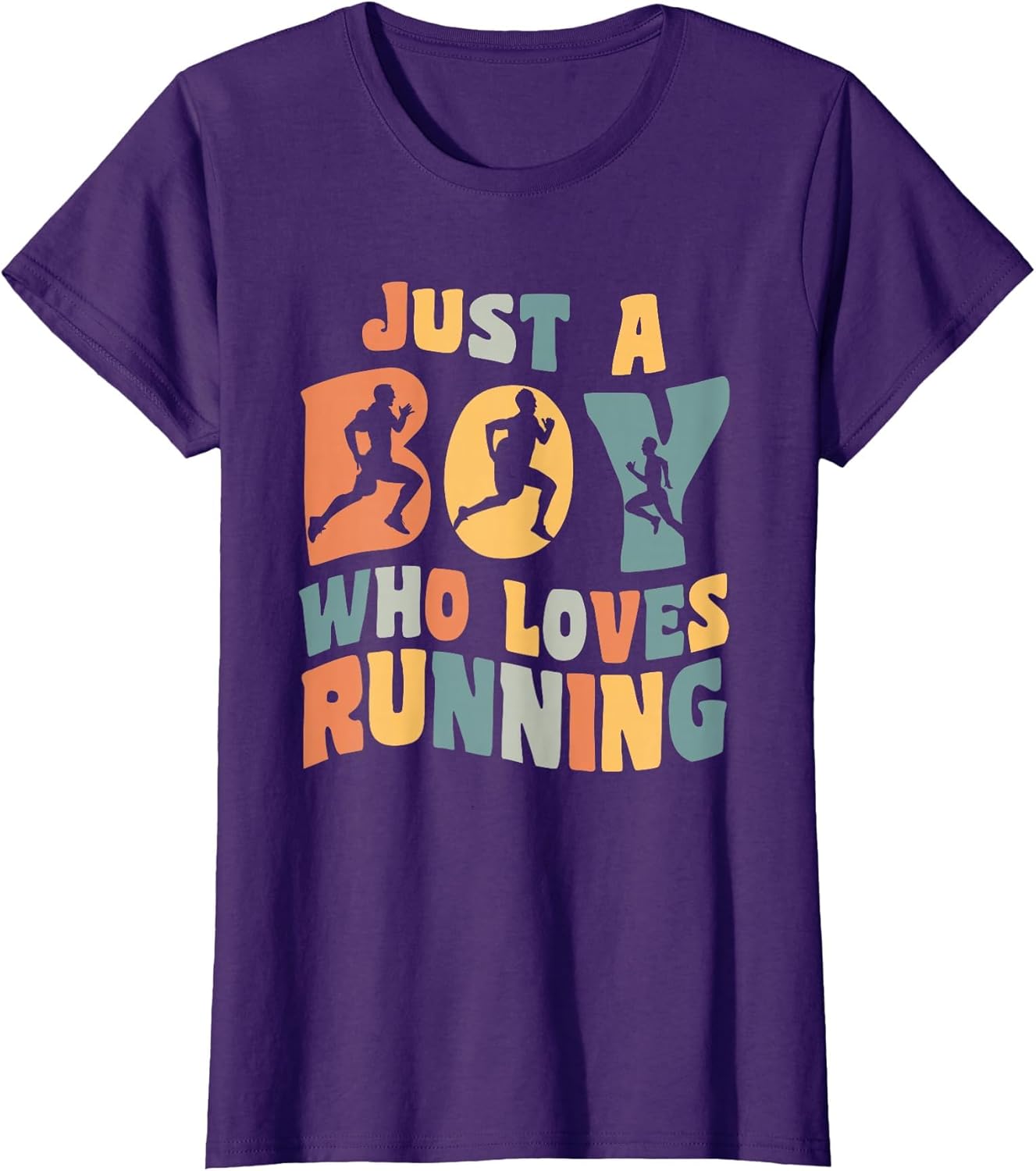Just A Boy Who Loves Running Apparel Run Quote Marathon
