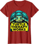 Turtle Therapy Works Funny Turtle Lover Design