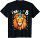 8 Years Old Boy and Girl Lions 8th Birthday Lion