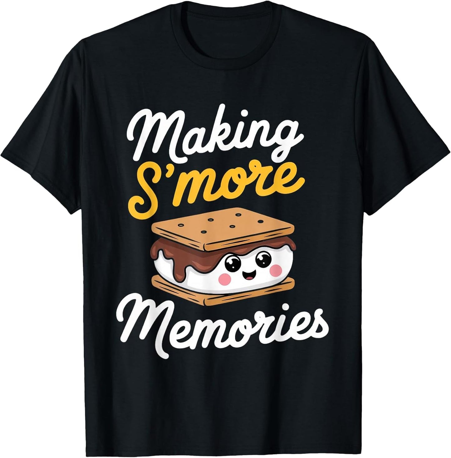 Making S'More Memories Camping Smores Kawaii S'Mores