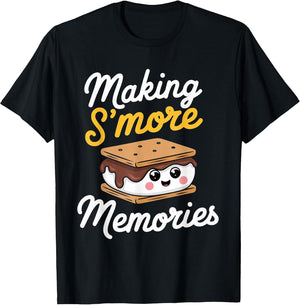 Making S'More Memories Camping Smores Kawaii S'Mores