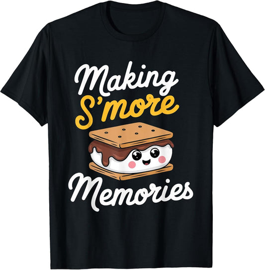 Making S'More Memories Camping Smores Kawaii S'Mores