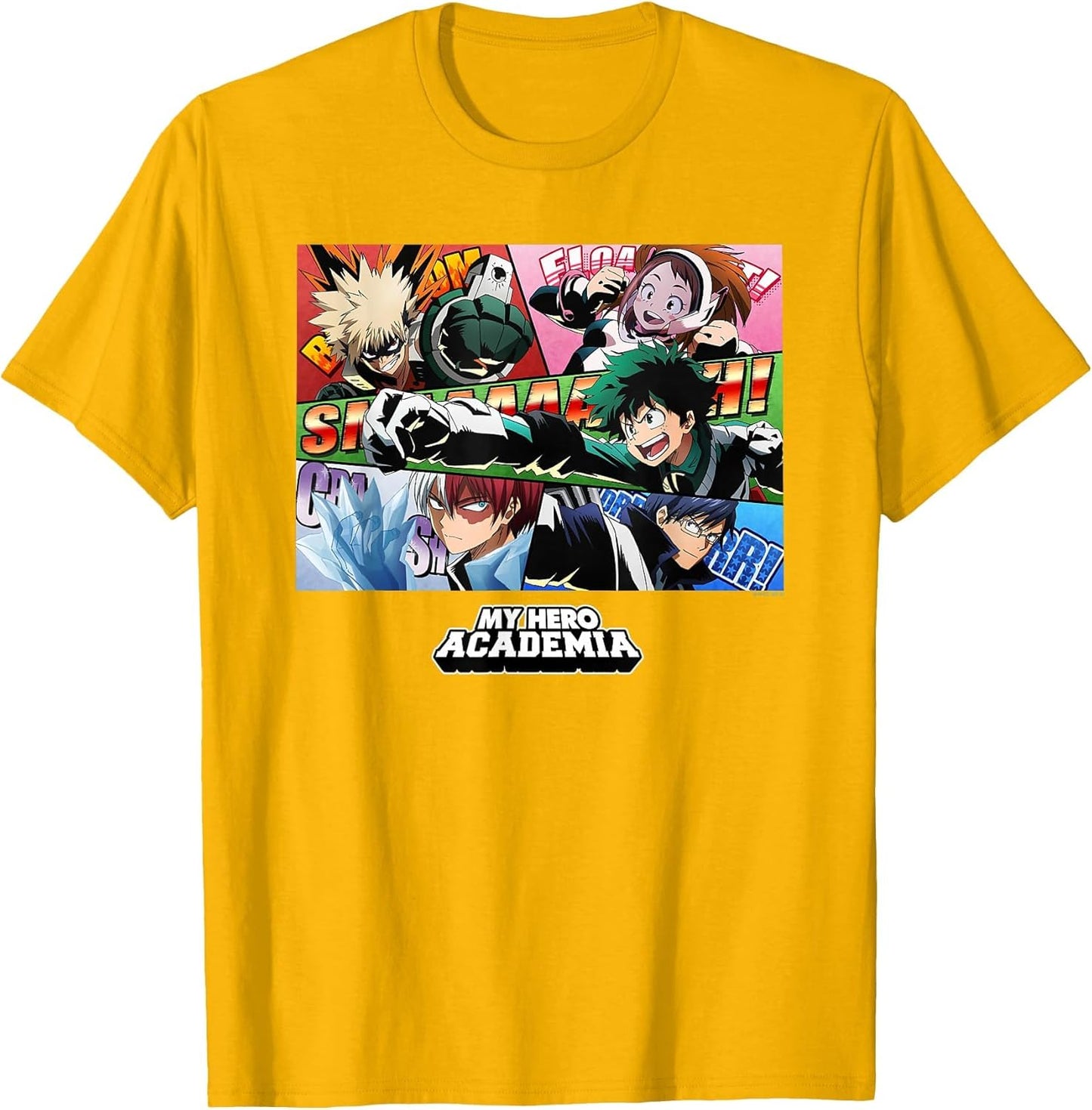 My Hero Academia Class 1-A Group Comic Panels Anime