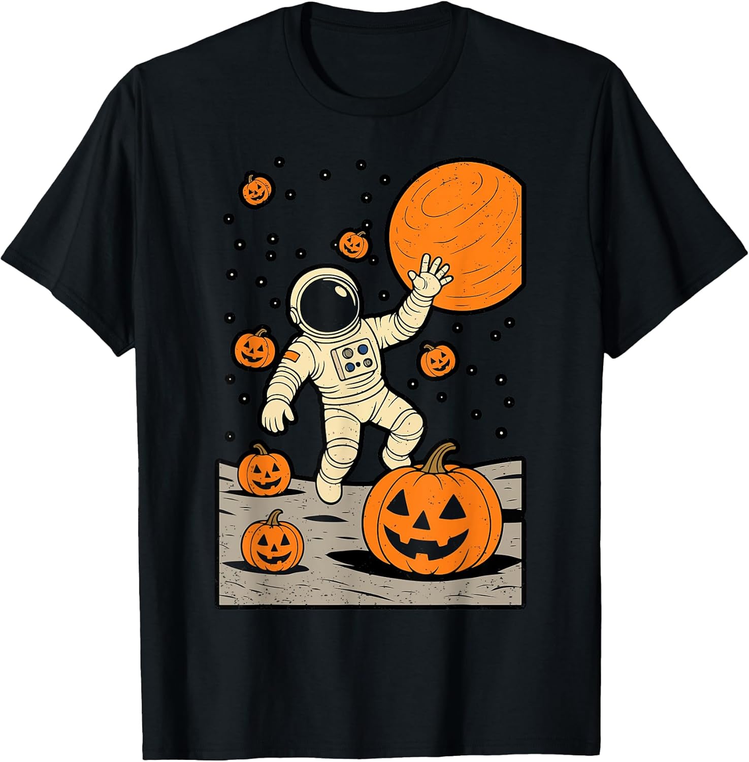 Astronaut Space Pumpkin Halloween Jack O Lantern Spooky