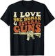 I Love One Woman & Several Guns Husband Funny Gun