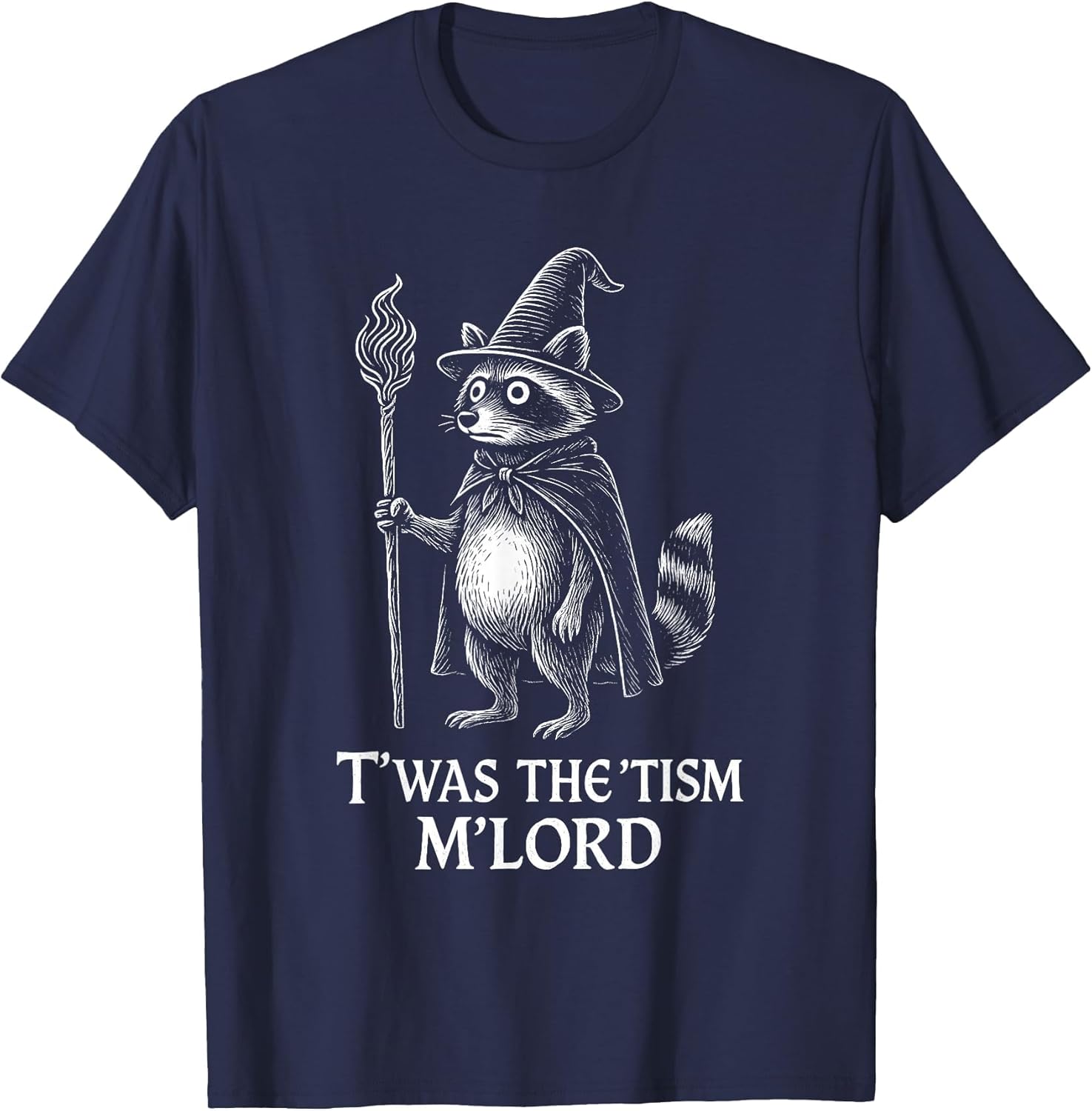 Funny Autism TWAS The Tism m Lord Raccoon Meme