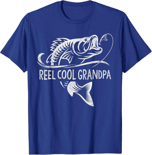 Reel Cool Grandpa Fishing Gifts Grandpa Father's Day