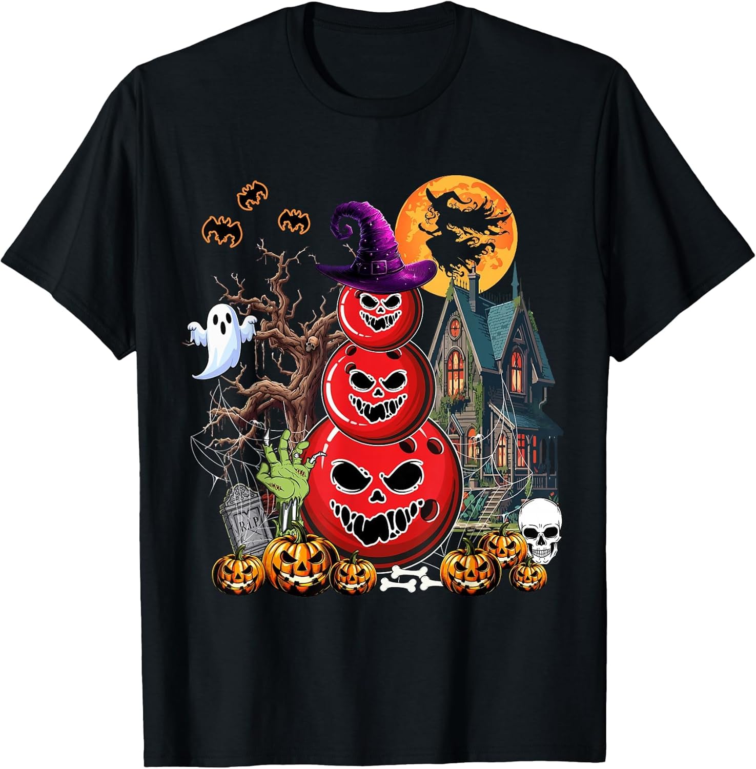 Bowling Balls Cosplay Horror Witch Halloween Costume Player