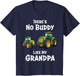 There's No Buddy Like My Grandpa Tractor Matching Family Son