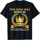 A King was Born in February - Happy Birthday for Boys & Men