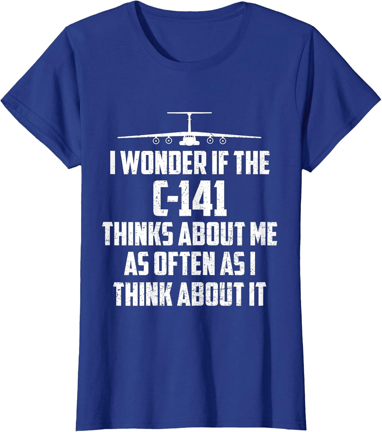 I Wonder If C-141 Starlifter Plane Thinks About Me Too