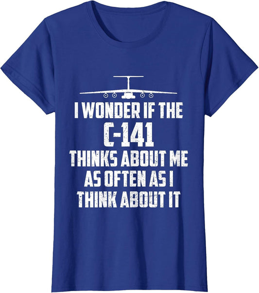 I Wonder If C-141 Starlifter Plane Thinks About Me Too
