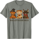 Hallothanksmas Highland Cow Trio Halloween Thanksgiving