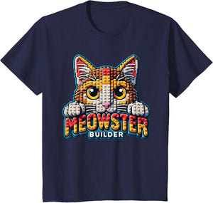 Play Building Blocks Cat Kids Boys Meowster Brick Builder
