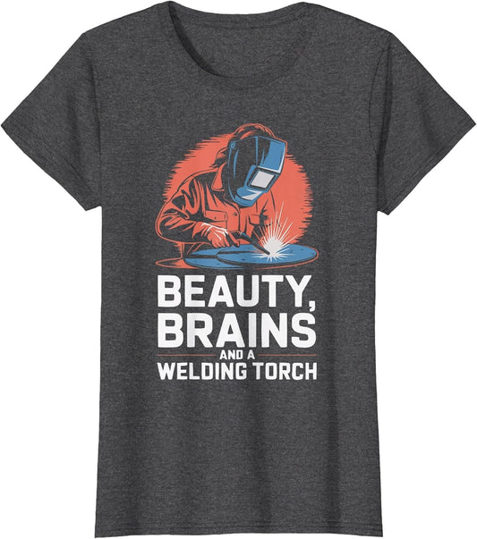 Welder Girl Weld Profession Metal Worker Welding