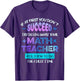 If at First You Don't Succeed Try Doing Your Math Teacher