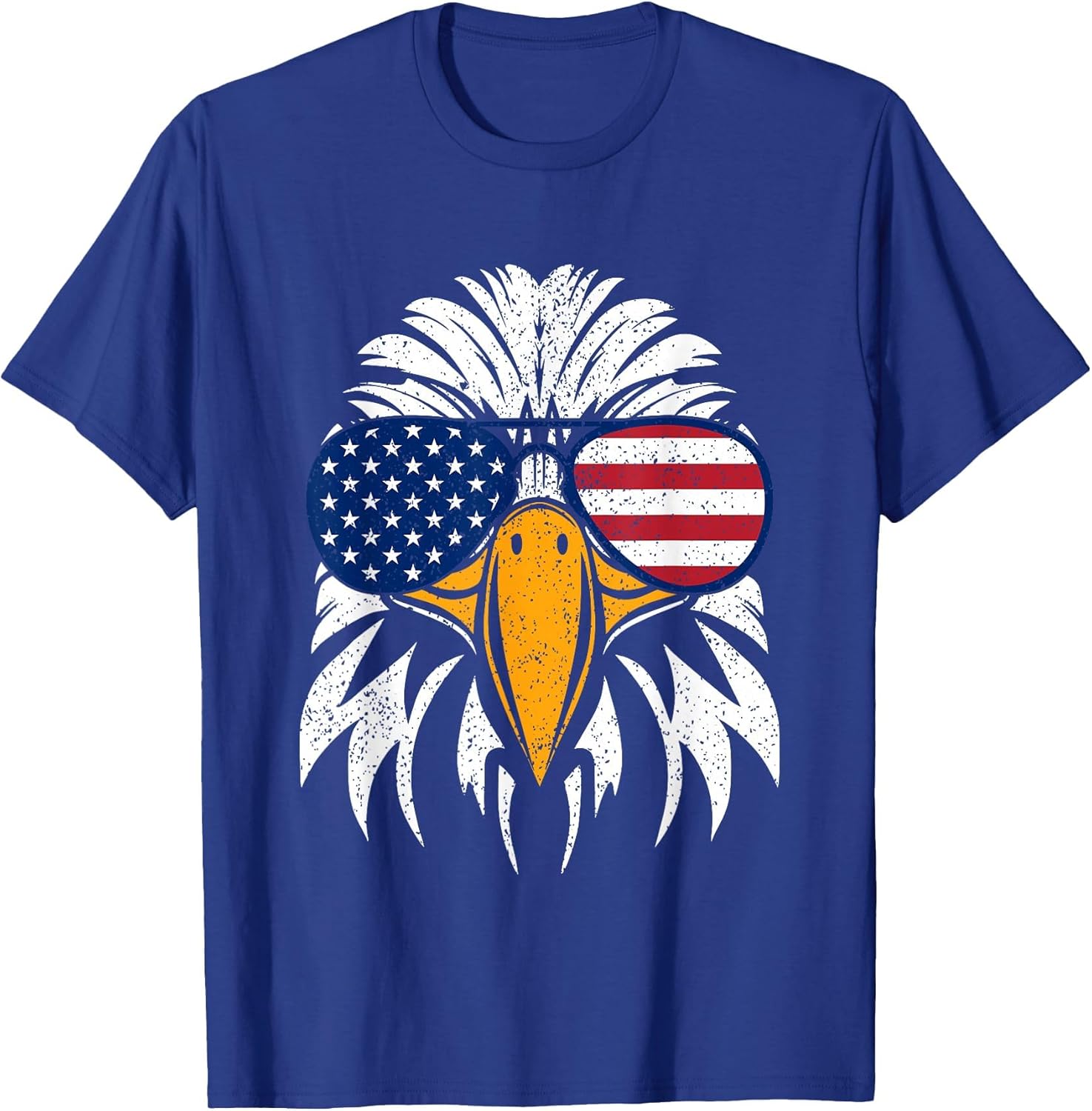 4th of July Bald Eagle Patriotic American Flag Glasses
