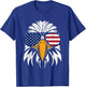 4th of July Bald Eagle Patriotic American Flag Glasses