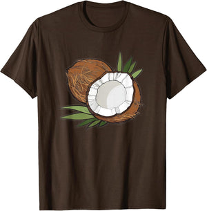 Love Coconut Women Shirt Coconut Lovers for Kids and Girls