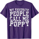 My Favorite People Call Me Poppy Shirt Men Fathers Day